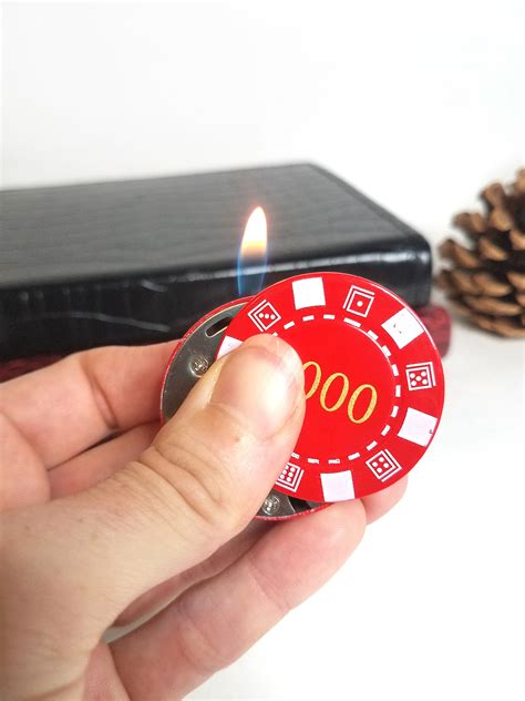 100 Poker Chip Lighter
