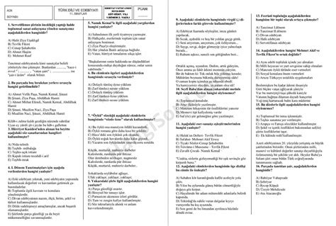 11 sınıf edebiyat soruları ve cevapları