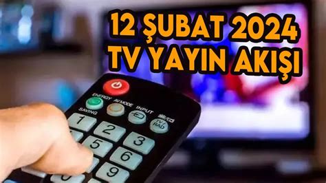 12 şubat yayın akışı