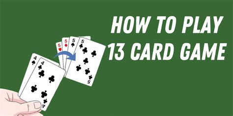 13 Card Game Rules