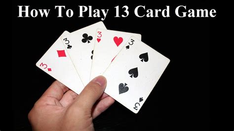 13 Card Poker Game Online