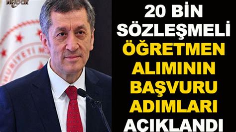 20 bin sözleşmeli