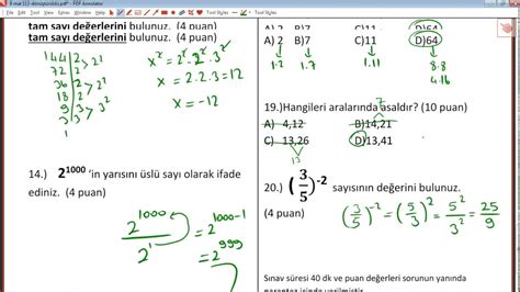 2011 sbs matematik soruları ve çözümleri 8 sınıf