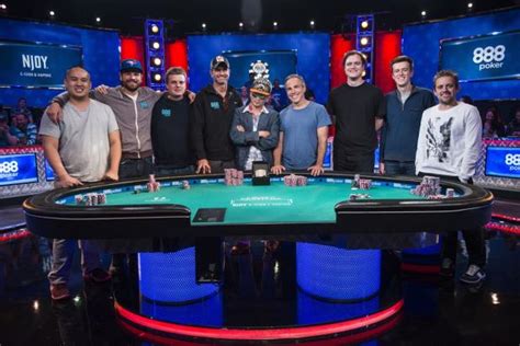 2016 World Series Of Poker Final Table