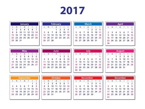2017 Calendar With Festivals