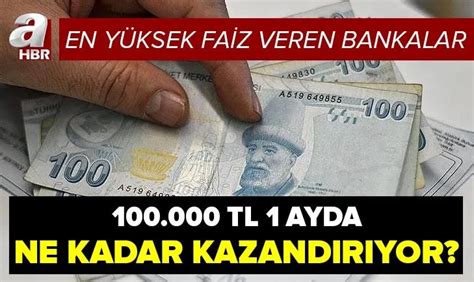 2020 en yüksek faiz veren bankalar