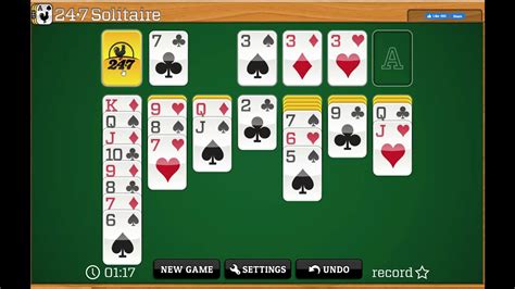 24 7 Solitaire Three Cards