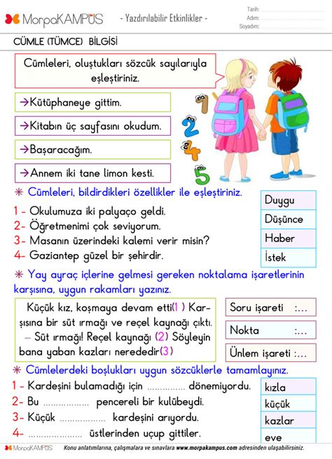 3 sınıf türkçe soruları eğitimhane