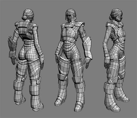 3d Video Game Character Models