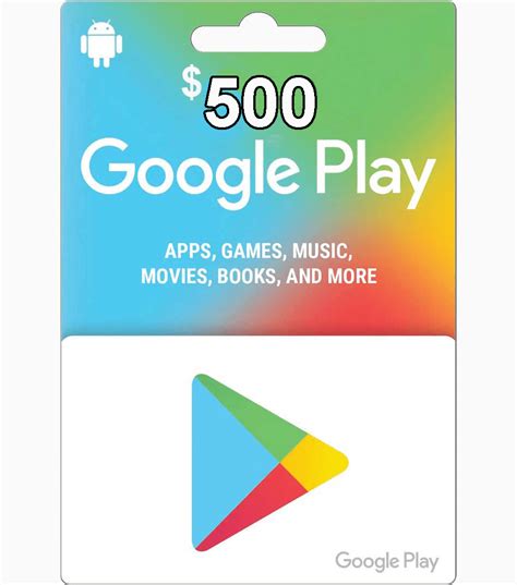500 Google Play Gift Card To Naira