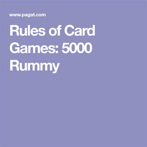 5000 Card Game Scoring