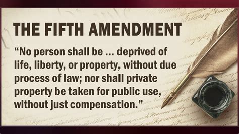 5th Amendment Rights