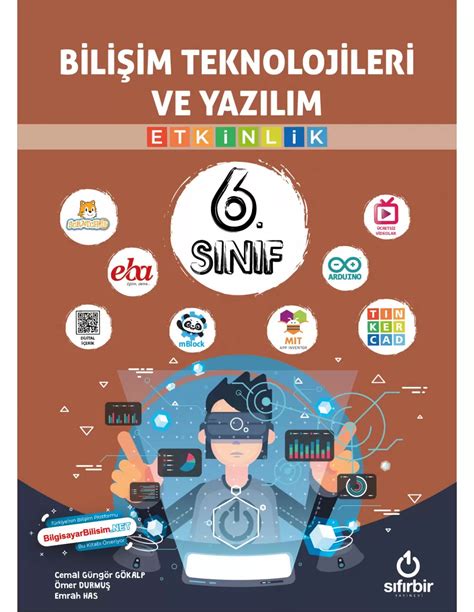 6 sınıf bilişim teknolojileri ve yazılım öğrenci materyalleri