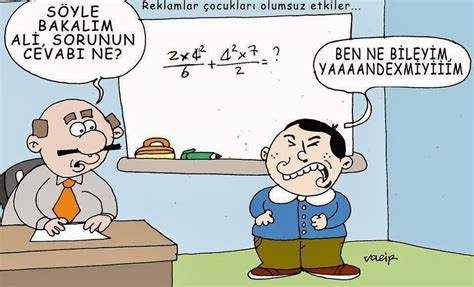 6 sınıf matematikle ilgili karikatürler