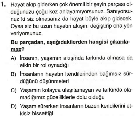 6 test çöz türkçe