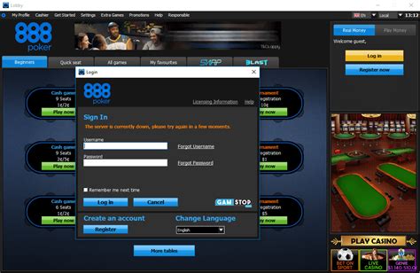 888 Poker Log In