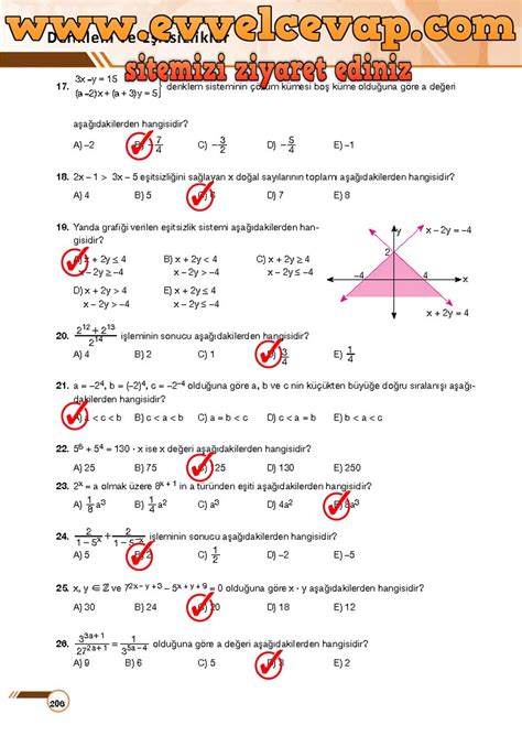 9 sınıf matematik ders kitabı sayfa 50 cevapları