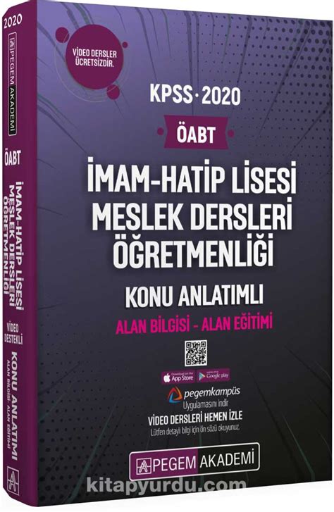 Açıköğretim imam hatip lisesi dersleri