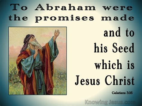 Abraham Seed Verse