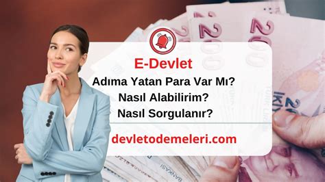 Adıma yatan para