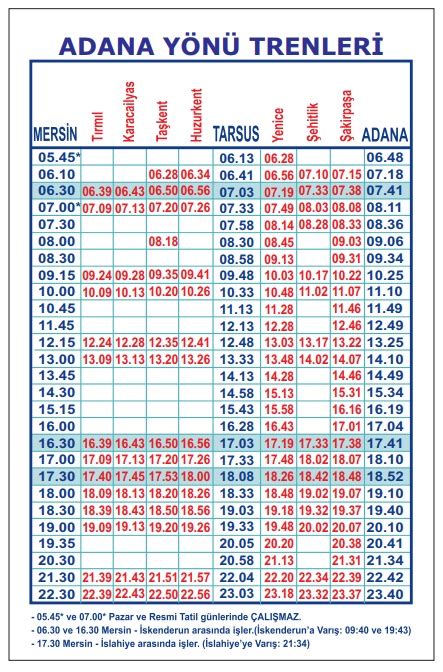 Adana hatay tren saatleri