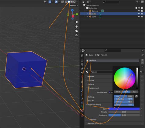 Add Color To Object Blender