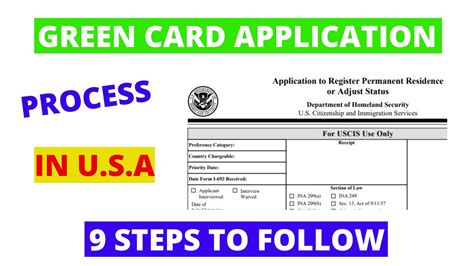 Admiral Green Card Application