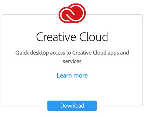 Adobe creative cloud login download