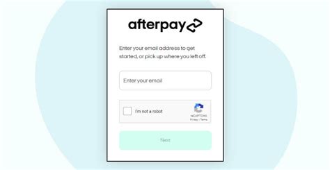 Afterpay Setup