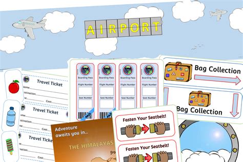 Airport Role Play Free Printables