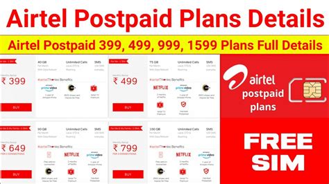 Airtel Postpaid Plans