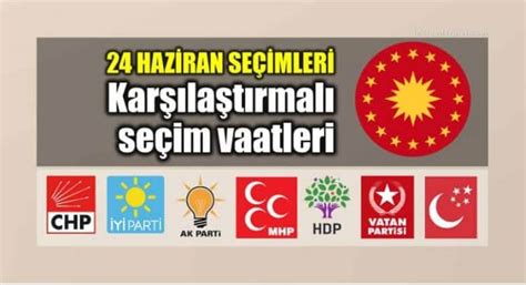 Akp 24 haziran vaatleri