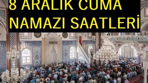 Alanya da cuma namazı saati