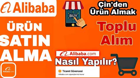 Alibaba com ürün almak