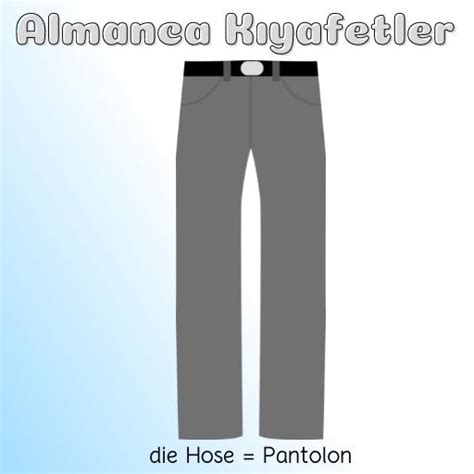 Almanca pantolon