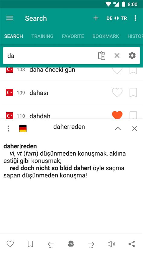 Almanca turkce sözlük