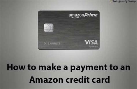 Amazon Credit Card Make Payment