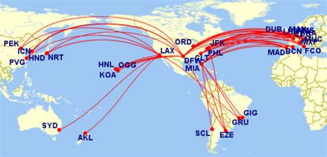 American Airlines 777 Routes