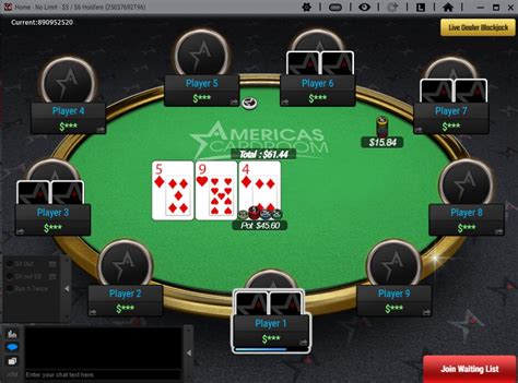 Americas Cardroom Poker App