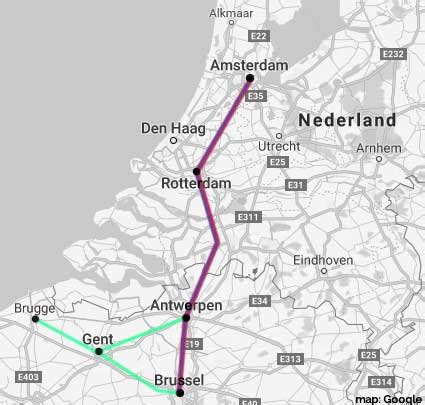Amsterdam To Bruges Train