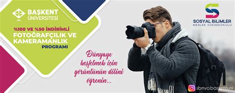 Anadolu üniversitesi fotoğrafçılık ve kameramanlık dersleri