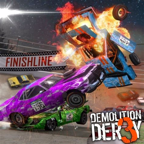 Android oyun club demolition derby 3