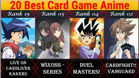 Anime card game list