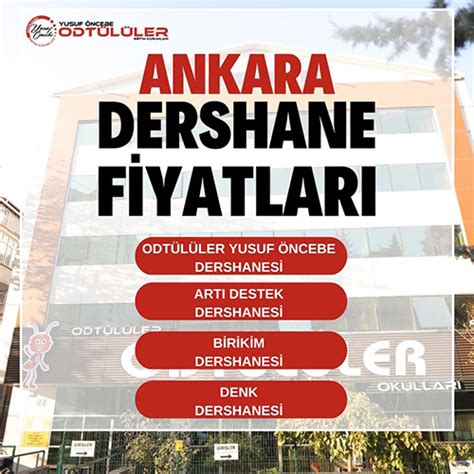 Ankara dershane fiyatları 2019