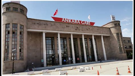Ankara tren garı yangın