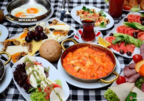 Ankarada kahvaltı edilecek mekanlar