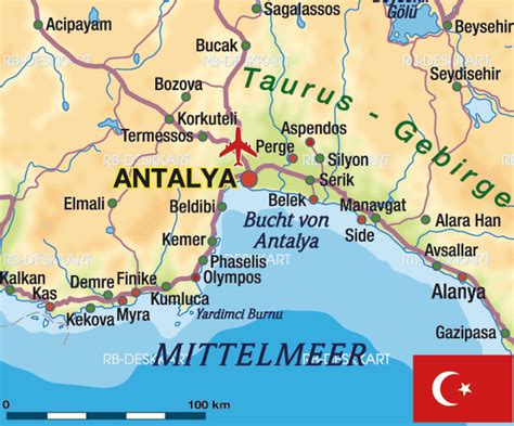 Antalya harta