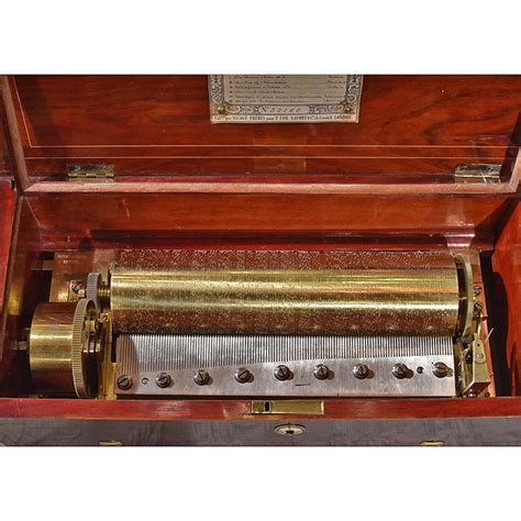 Antique Music Box Cylinder