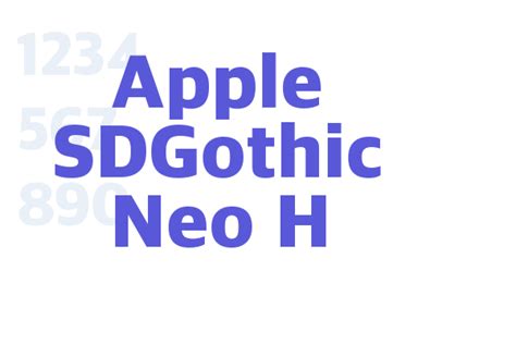 Apple sd gothic neo font download