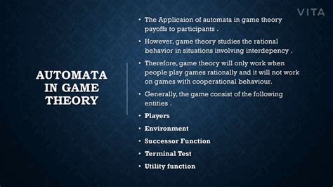 Application Of Automata Theory In Game Theory